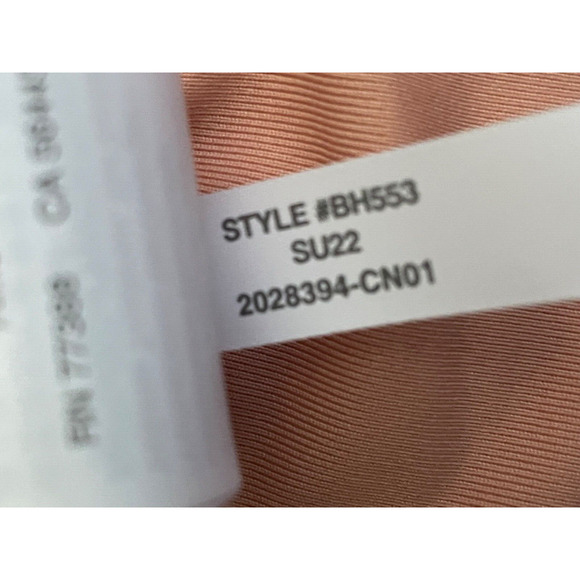 J.Crew NWT Pink Floral Tossed Floral Curved-Waist Cheeky Bikini Bottom Size 3X - Picture 15 of 16